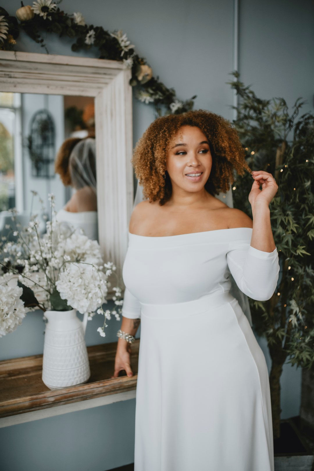 Elopement wedding bodysuit, made in Ottawa