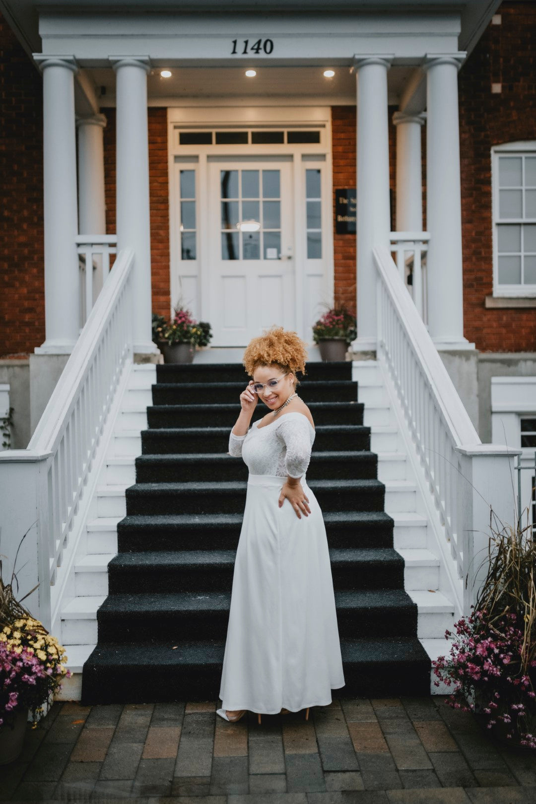 Elopement wedding bodysuit, made in Ottawa