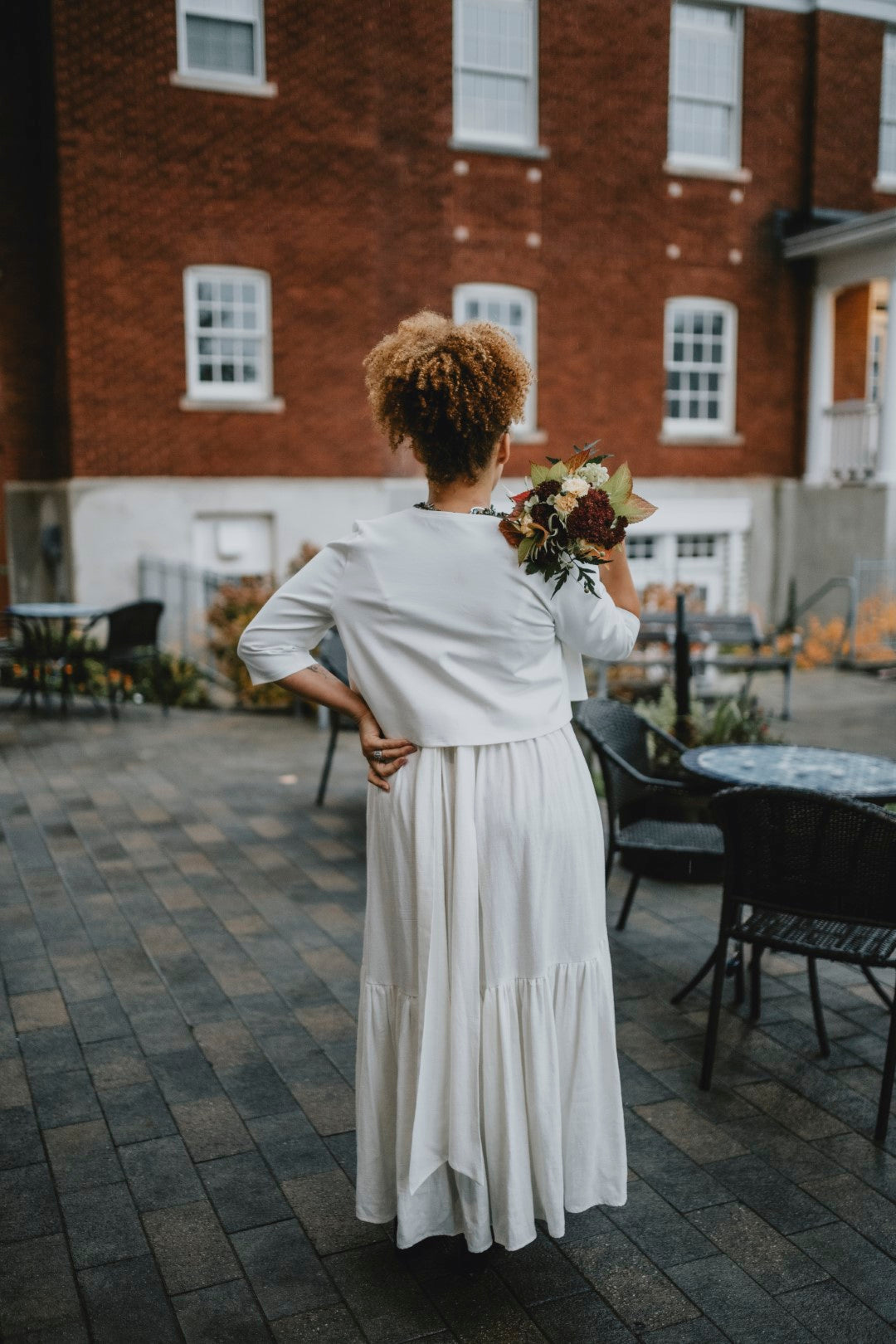 bridal cover-up jacket, made in Ottawa