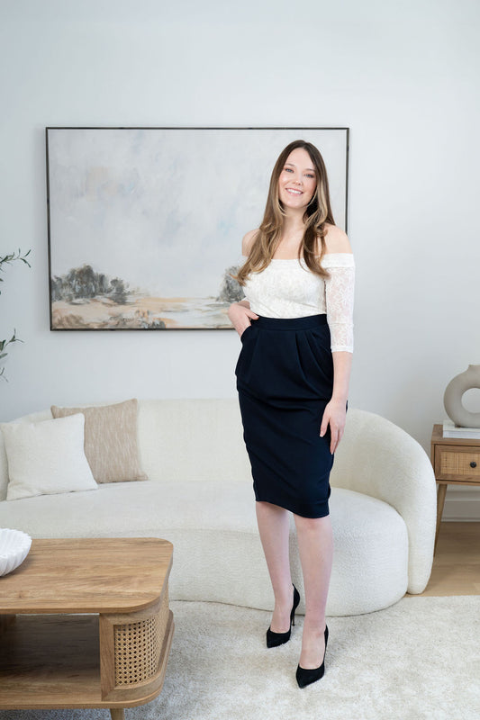 Vere Lindon Skirt (pull-on)