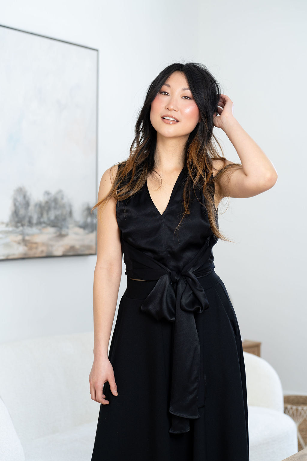 Eloise Wrap Top