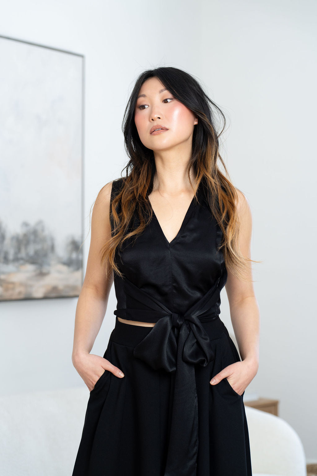 Eloise Wrap Top