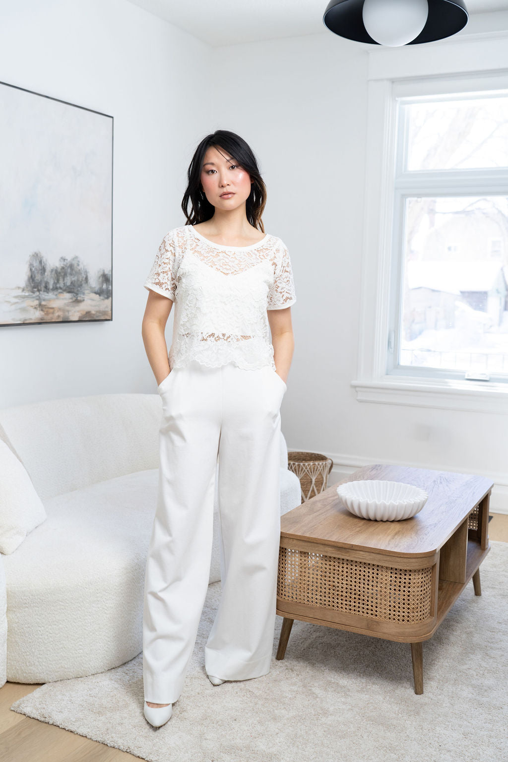 Tuxedo Jane Pant - Bridal