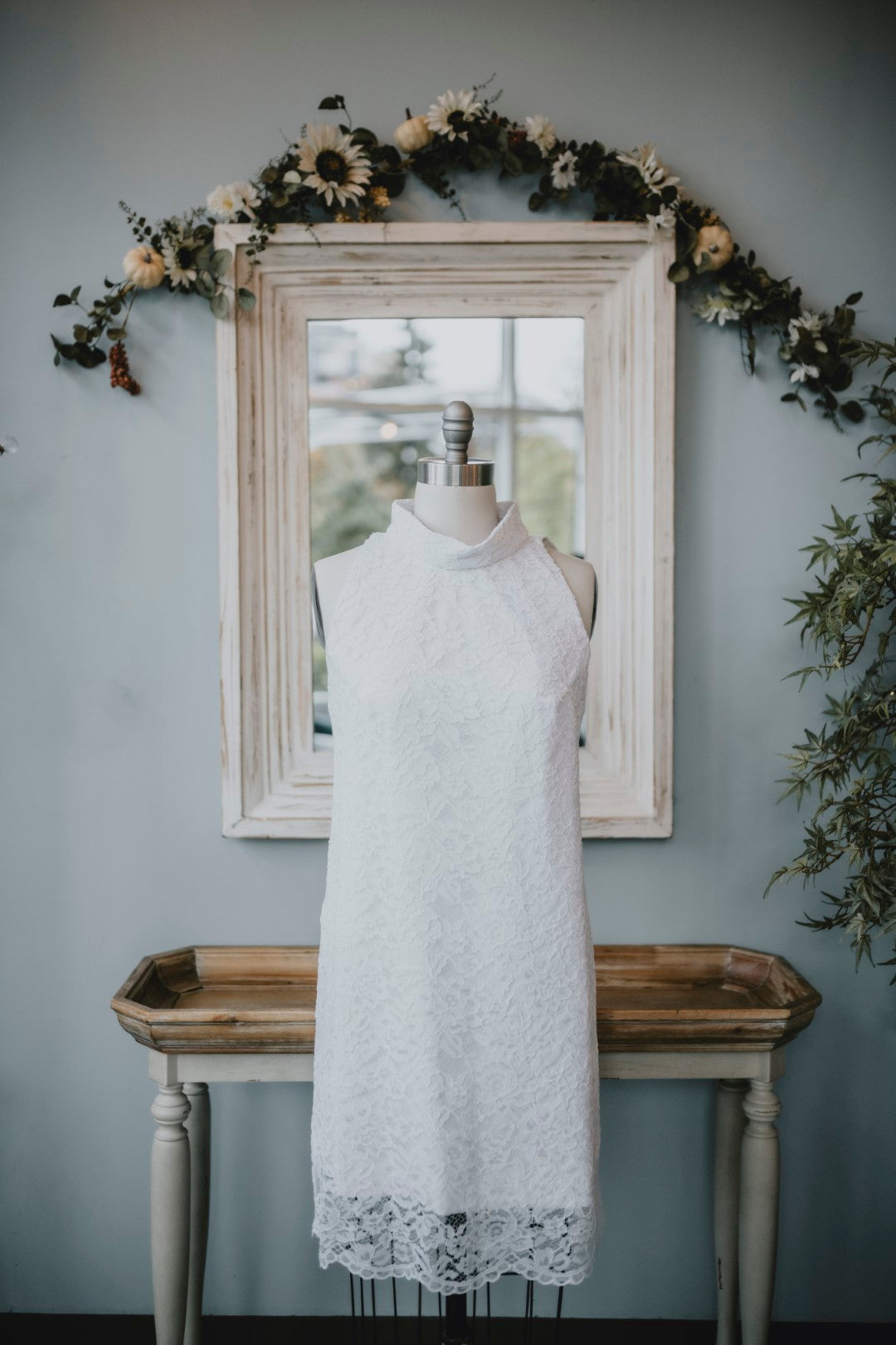 Casual wedding dress, made in Ottawa