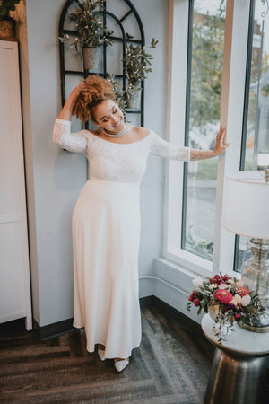 casual wedding or elopement outfit ideas, made in Ottawa